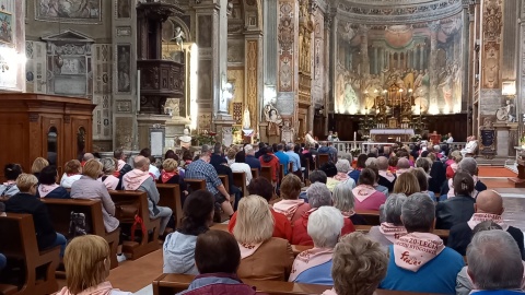 Jubileusz Dwudziestolecia Diecezji Bydgoskiej w Rzymie (Fot. Ewa Dąbrowska)