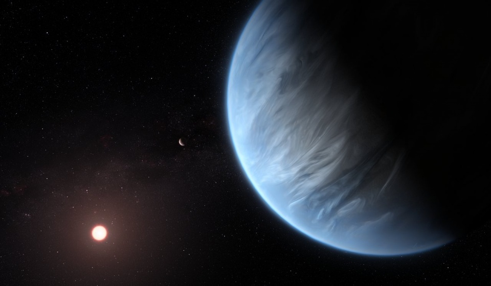 Water exoplanet spacetelescope. Foto © NASA / ESA