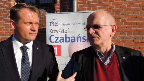 Krzysztof Czabański, lider toruńsko-włocławskiej listy PiS, krytykuje bydgoskich polityków