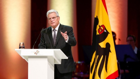 Gauck: uchodźcy zadaniem na miarę niemieckiej jedności