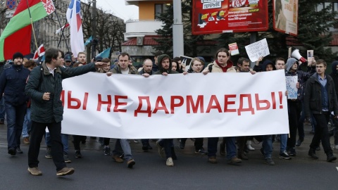 Białoruś Protesty w Mińsku, Grodnie i Mohylewie