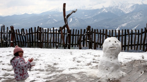 Śnieżna Wielkanoc w Zakopanem