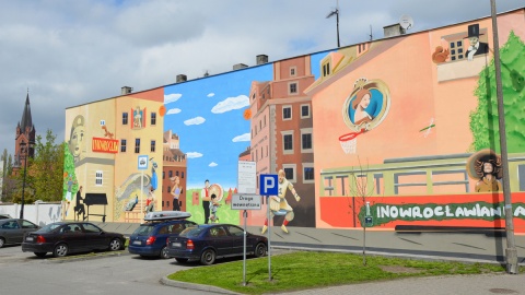 Inowrocławski wielki mural już zakończony