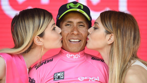 Giro dItalia 2017 - Landa wygrał 19. etap, Quintana nowym liderem