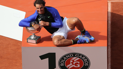 French Open 2017 - rekordowy 10. triumf Rafaela Nadala