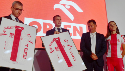 Orlen został partnerem strategicznym polskiego kolarstwa