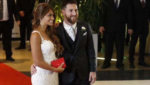 Messi już żonaty, 260 gości na ślubie w Rosario