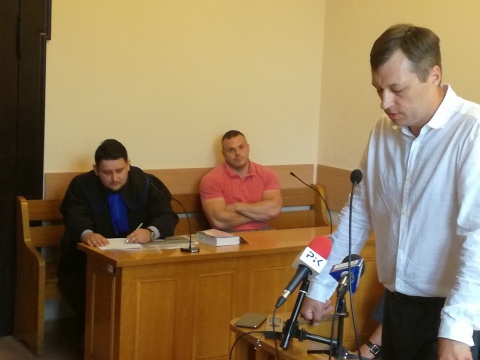 Adrian Zieliński przed sądem z powództwa cywilnego