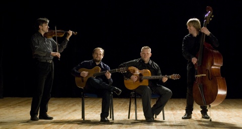 Siergiej Wowkotrub Gypsy Swing Quartet w ramach Rzeki Muzyki