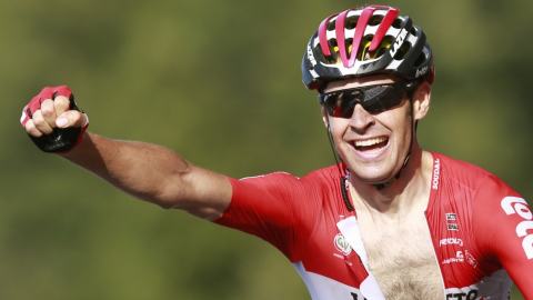 Vuelta a Espana 2017 - Armee wygrał etap, Froome nadal liderem