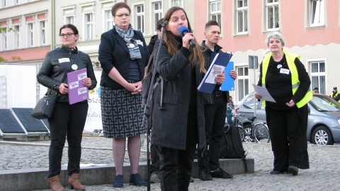 Protesty kobiet w Bydgoszczy i Toruniu