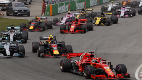 Formuła 1 - Vettel wygrał wyścig o Grand Prix Kanady