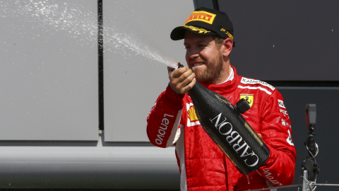 Formuła 1 - Vettel wygrał wyścig na torze Silverstone