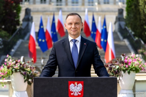 Prezydent Duda: Obecność w Unii Europejskiej to polska racja stanu [wideo]