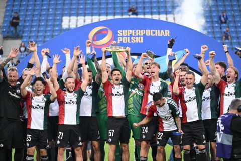 Legia Warszawa zdobyła trofeum. „Wojskowi” wygrali Superpuchar Polski