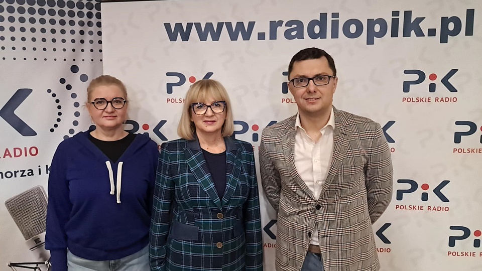 Gośćmi audycji Magdy Jasińskiej byli: Anna Tarnowska, Iwona Waszkiewicz i Rafał Kufel/fot: Radosław Łączkowski