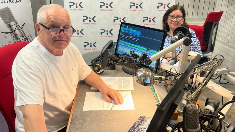 Gościem Wojciecha Sobocińskiego była Renata Staszak (od lewej)/fot: Izabela Langner