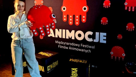 na ostatnim Festiwalu Filmów Animowanych „Animocje”. Fot. Bogumiła Wresiło