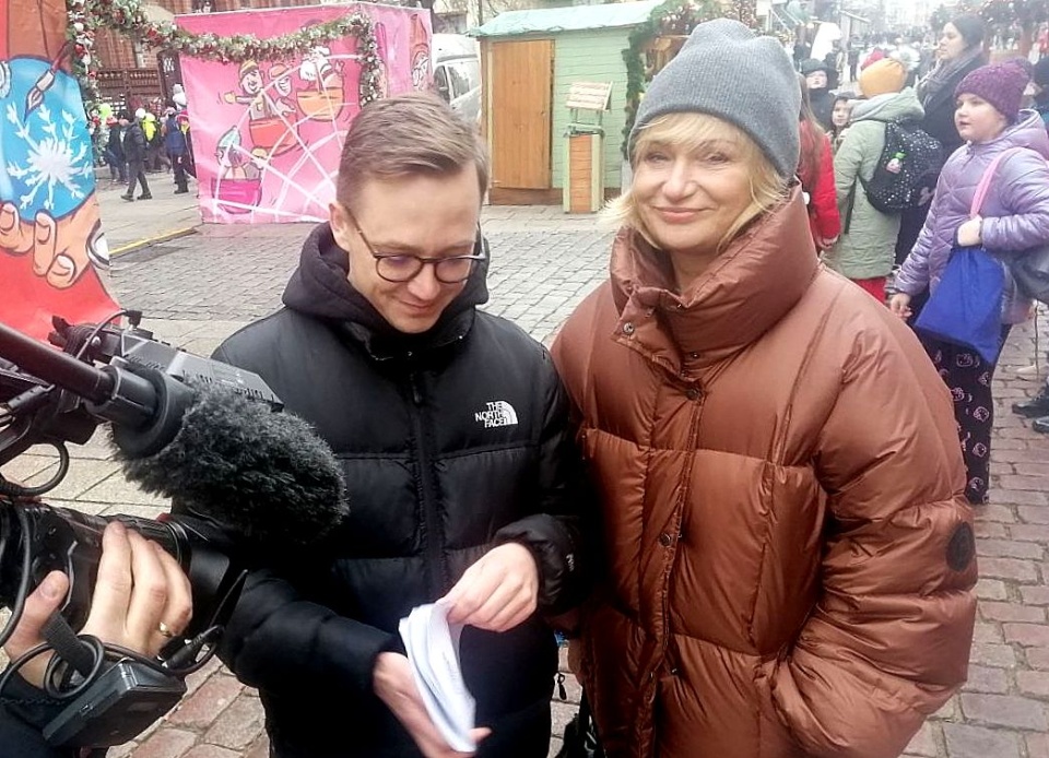 W Toruniu trwają zdjęcia do filmu pt. „Piernikowe serce”. Fot. Iwona Muszytowska-Rzeszotek/arch. PR PiK