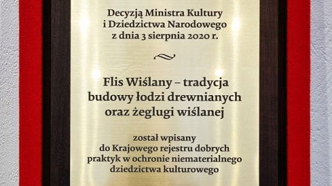 „Flis Wiślany” wyróżniony dyplomem. Fot. Marcin Karasiński