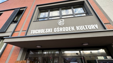 Wyremontowana elewacja Tucholskiego Ośrodka Kultury/fot. Tomasz Kaźmierski