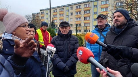 Mieszkańcy Kapuścisk nie zgadzają się na budowę bloku przy ul. Sandomierskiej 32a. Fot. Tatiana Adonis/arch. PR PiK