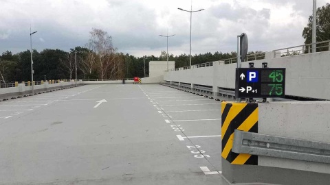 Dwa toruńskie parkingi Park & Ride zorganizowane są przy ul. Olimpijskiej i ul. Dziewulskiego. Fot. Michał Zaręba/PR PiK