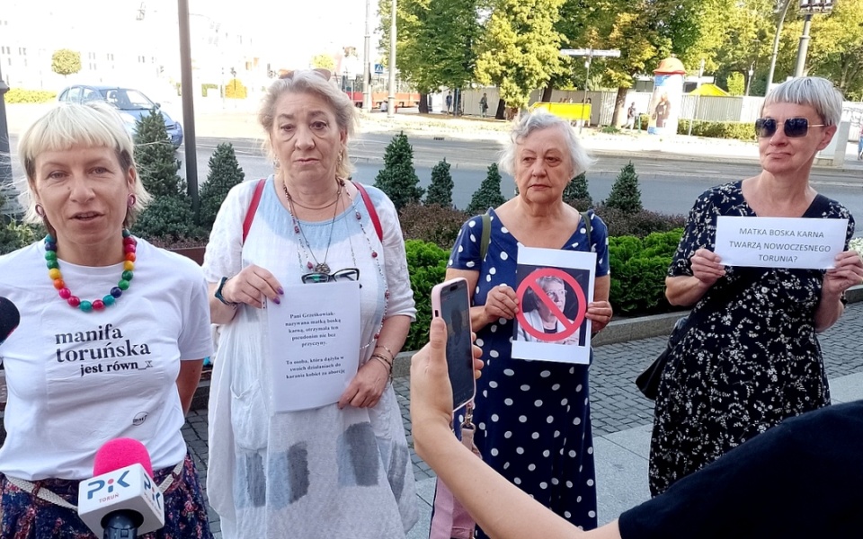 „Spór o honor” - protest środowisk feministycznych. Fot. Michał Zaręba/arch. PR PiK