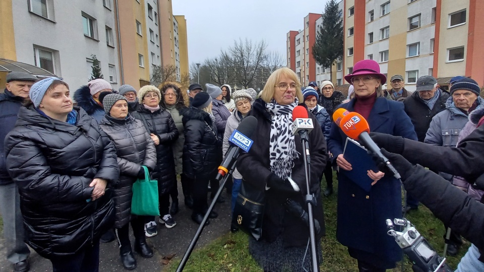 Mieszkańcy Kapuścisk nie zgadzają się na budowę bloku przy ul. Sandomierskiej 32a. Fot. Tatiana Adonis/arch. PR PiK