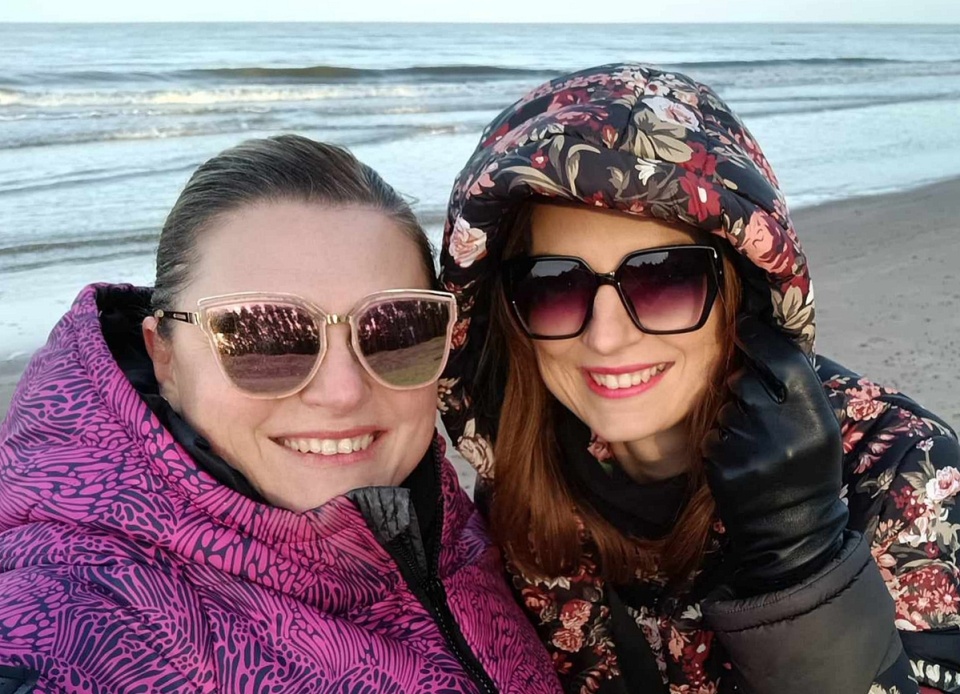 Agnieszka Olborska i Marta Olszewska, bohaterki reportażu pt. „Siostry”. Fot. nadesłane