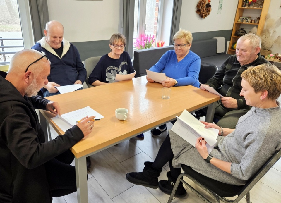 Czytanie Samuela Becketta w Dziennych Domach Pobytu odniosło sukces. Fot. Adriana Andrzejewska-Kuras/PR PiK