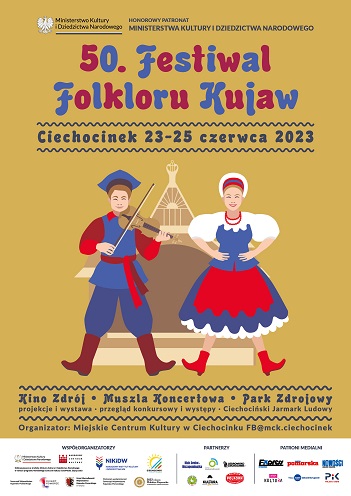 50. Festiwal Folkloru Kujaw, Ciechocinek - Muszla Koncertowa, 23-25.06.2023r.(zakończony)