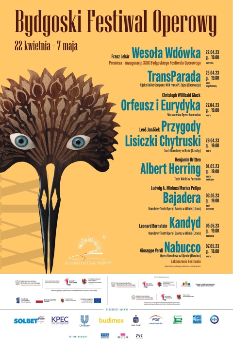 Bydgoski Festiwal Operowy, 22.04. - 7.05.2023r. Opera Nova.(zakończony)