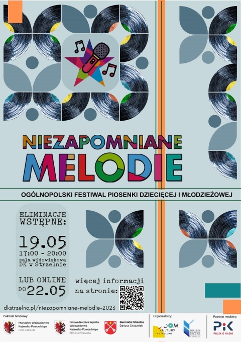Ogólnopolski Festiwal Piosenki Niezapomniane Melodie, Strzelno 17.06.2023. (zakończony)