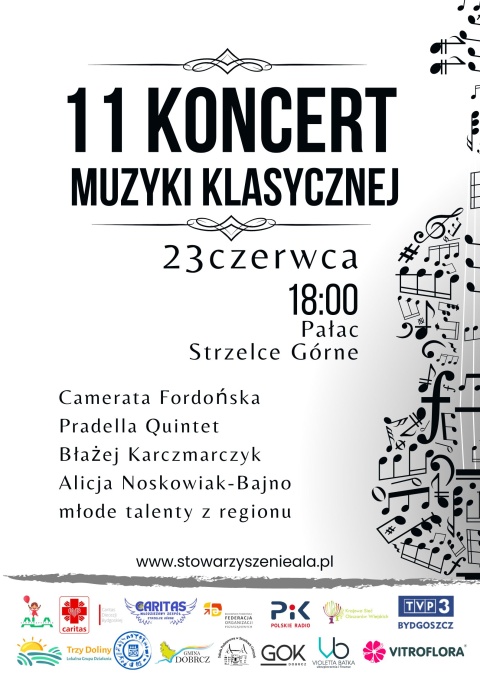 XI Koncert Muzyki Klasycznej 2024 - 23.06.2024r.(zakończony)