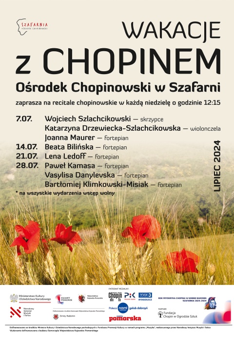 Wakacje z Chopinem, Ośrodek Chopinowski w Szafarni
