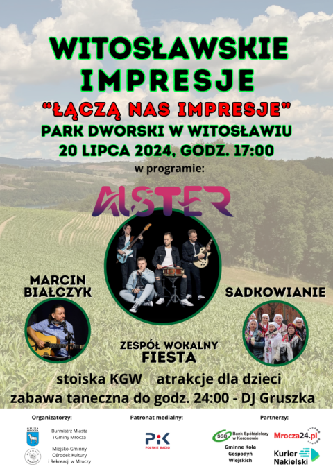 Witosławskie Impresje 20 lipca - Park Dworski w Witosławiu