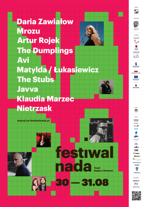 Festiwal NADA 10. edycja: 30-31 sierpnia, Centrum Targowe PARK, Toruń, Szosa Bydgoska (plener)