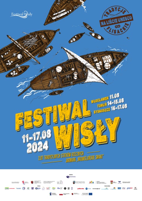 Festiwal Wisły 11-17.08.2024r Włocławek - Toruń - Bydgoszcz(zakończony)