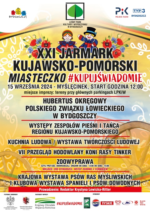 XXI Jarmark Kujawsko-Pomorski, teren przy parkingach głównych LPKiW, 15 września 2024r. (zakończony)