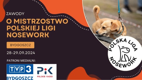 Zawody o Mistrzostwo Polskiej Ligi Nosework w Bydgoszczy 28-29 września 2024r.