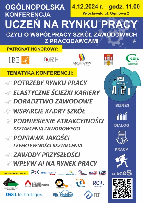 Konferencja  debata: Uczeń na rynku pracy, czyli o współpracy szkół zawodowych z pracodawcami - Sala Konferencyjnahellip 