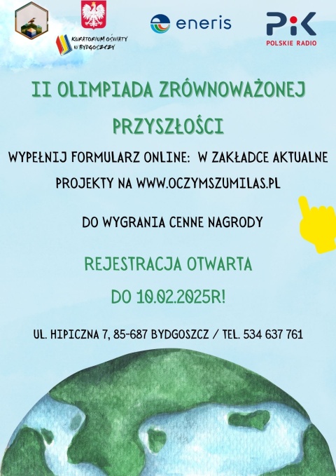 II OLIMPIADA ZRÓWNOWAŻONEJ PRZYSZŁOŚCI - Kujawsko Pomorskie Centrum Edukacji Ekologicznej i Sportu w Myślęcinku -hellip 