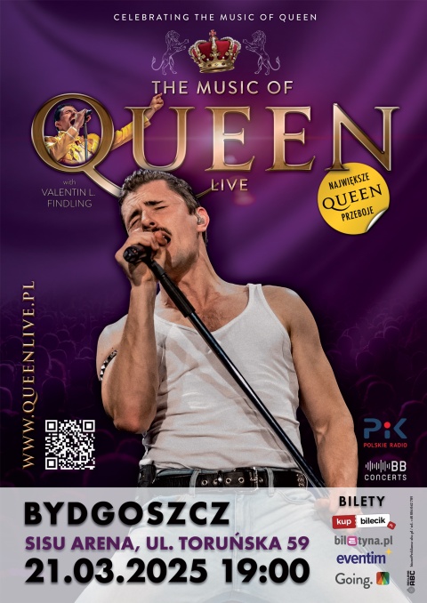 The Music of Queen - Life - Bydgoszcz - SISU Arena, ul. Toruńska 59  21 marca godz. 19.00