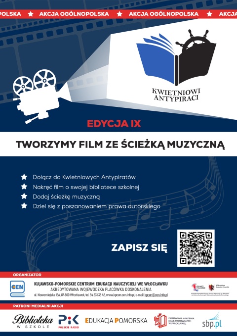 Kwietniowi Antypiraci akcja ogólnopolska - Kujawsko-Pomorskie Centrum Edukacji Nauczycieli we Włocławku w dniach odhellip 