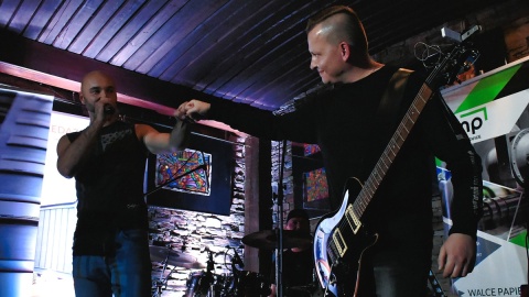 25 października 2021 - Hard Rock Pub Pamela, Toruń - Bartosz „Bratek” Wójcik i Przyjaciele. Fot. Grzegorz Chudzik