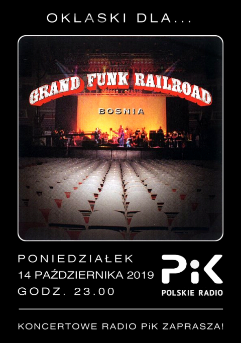 14 października 2019 - Wieczór z... GRAND FUNK RAILROAD