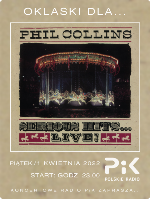 1 kwietnia 2022 - Wieczór z... PHIL COLLINS