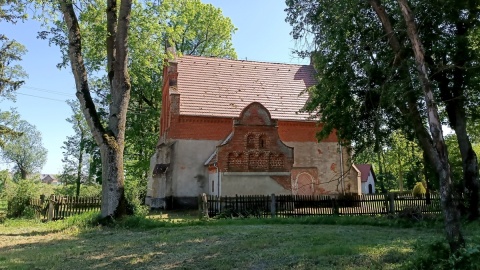 XV-wieczny kościółek w miejscowości Orle. Fot. Żaneta Walentyn