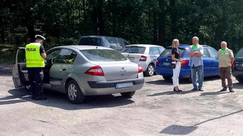 Policja organizuje różne akcje, które mają przekonać kierowców do bezpiecznej jazdy. Fot. Michał Zaręba/arch. PR PiK